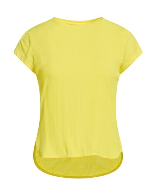 19.70 Nineteen Seventy Yellow Top Lyocell, Cotton, Acetate, Silk