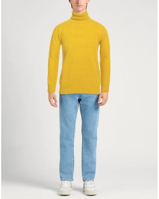 Altea Yellow Turtleneck for men