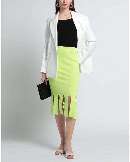 ViCOLO Yellow Midi Skirt