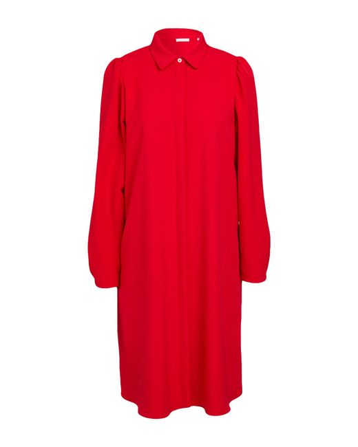 Robert Friedman Red Mini Dress Polyester, Elastane