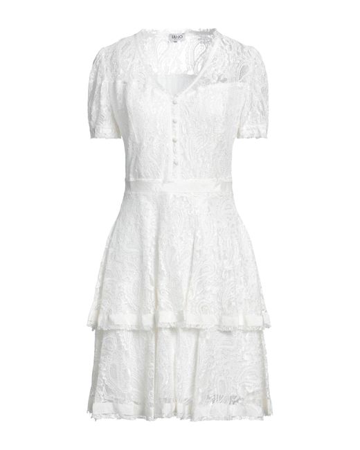 Robe courte Liu Jo en coloris White