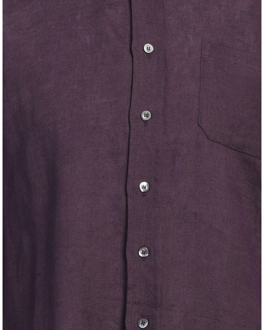 Alpha Studio Purple Shirt for men