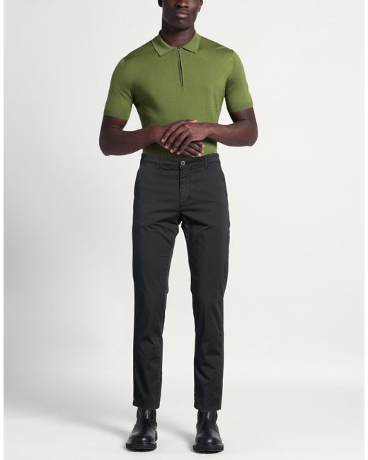 Squad² Gray Pants Cotton, Elastane for men