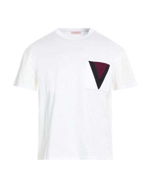 Valentino Garavani White T-Shirt Cotton for men