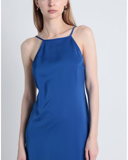 Vestido largo Calvin Klein de color Blue