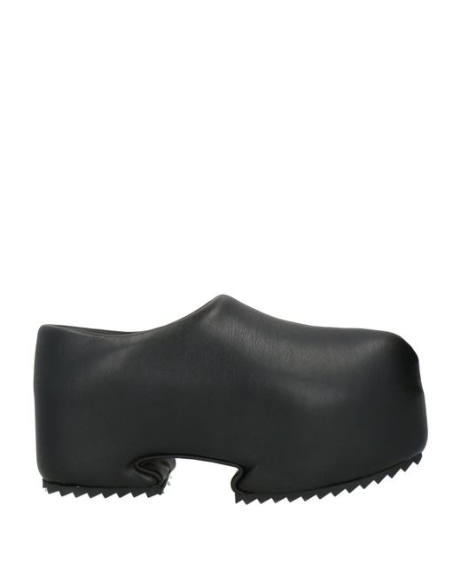 Yume Yume Black Mules & Clogs Leather