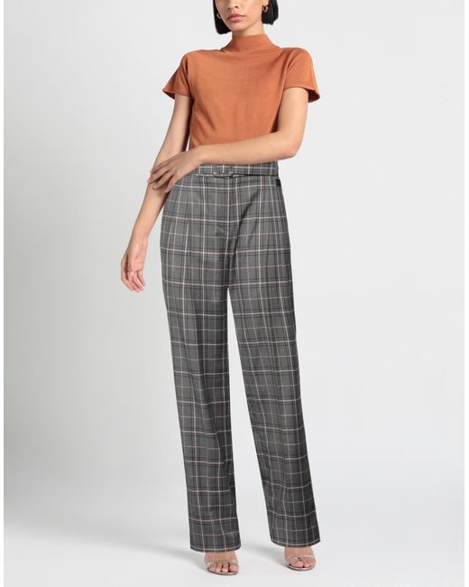 Blumarine Gray Trouser