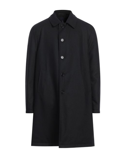 Manteau long Lardini pour homme en coloris Black