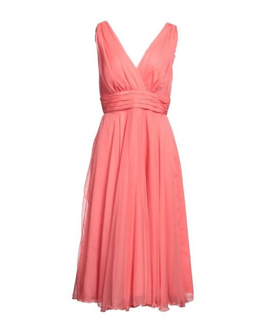 ATELIER LEGORA Pink Midi Dress