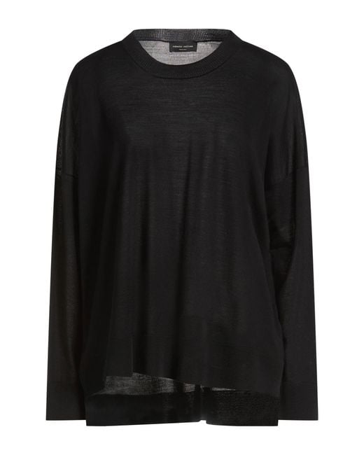 Roberto Collina Black Pullover