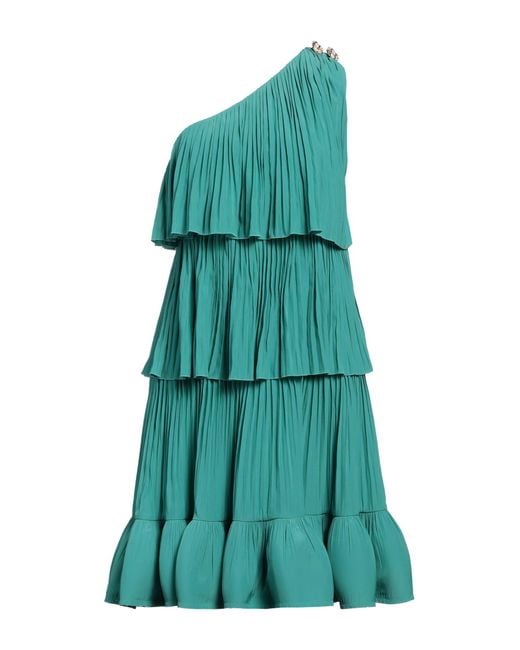 Lanvin Green Mini Dress