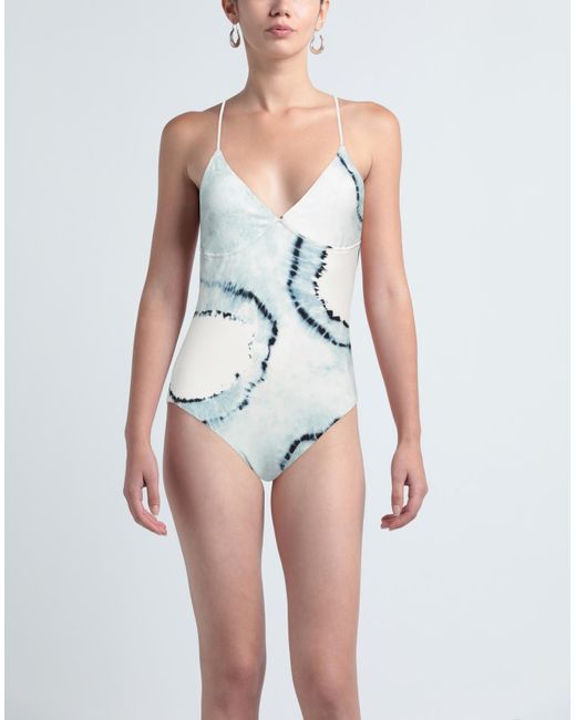 Norma Kamali White One-piece Swimsuit