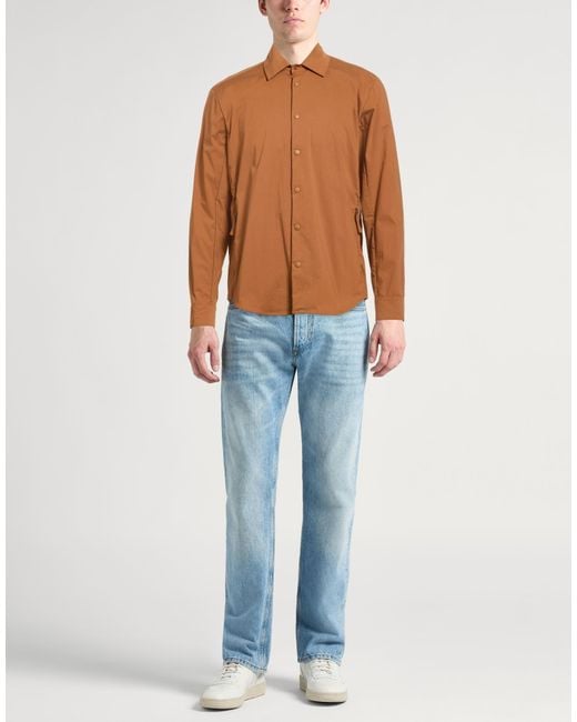 Aspesi Brown Shirts for men