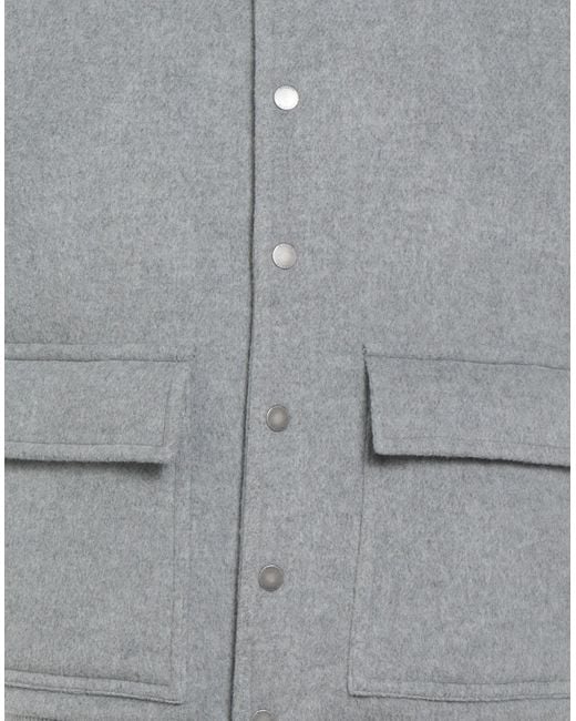 Peserico Gray Light Vest Virgin Wool, Cashmere, Polyamide for men