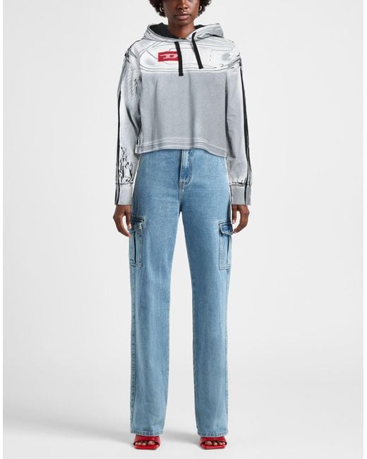 DIESEL Gray Sweatshirt