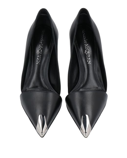 McQueen Black Pumps