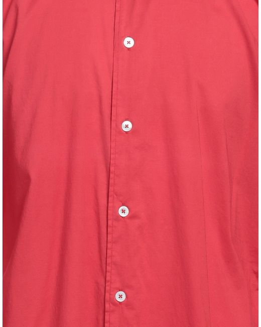 Fedeli Red Shirt for men