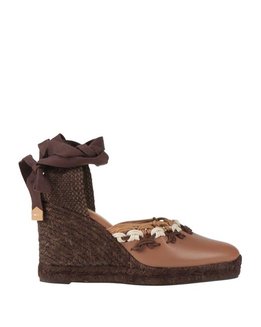 Espadrillas di Castaner in Brown