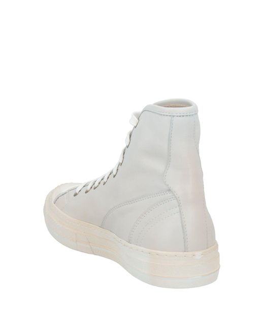 Moma White Sneakers Leather