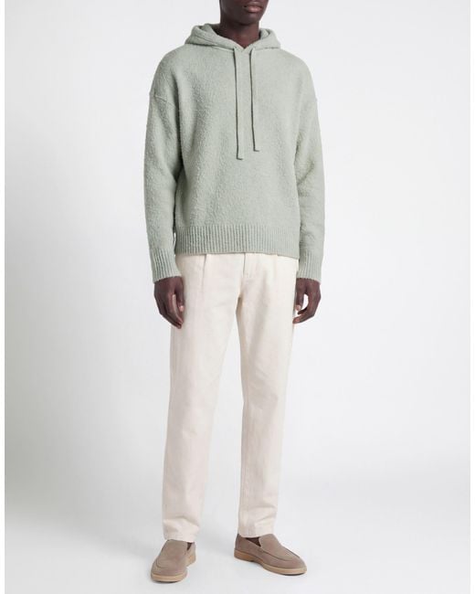 Roberto Collina Gray Sweater Merino Wool for men