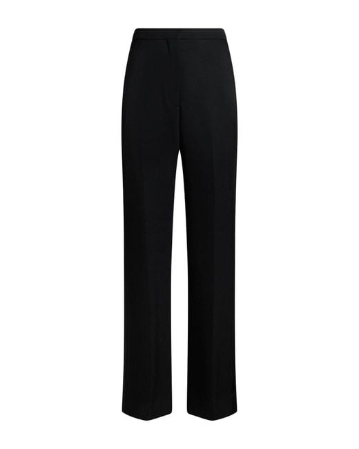 Givenchy Black Pants Wool, Silk, Polyester