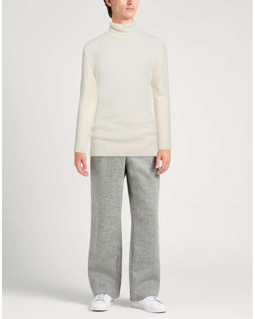 Stilosophy White Turtleneck for men