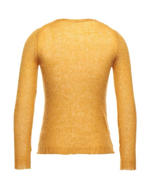Daniele Alessandrini Yellow Sweaters for men