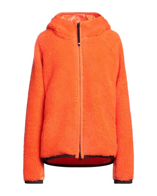 Moncler Orange Shearling & Teddy