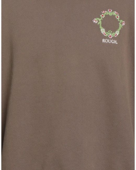 ROUGH Brown Sweatshirts for men