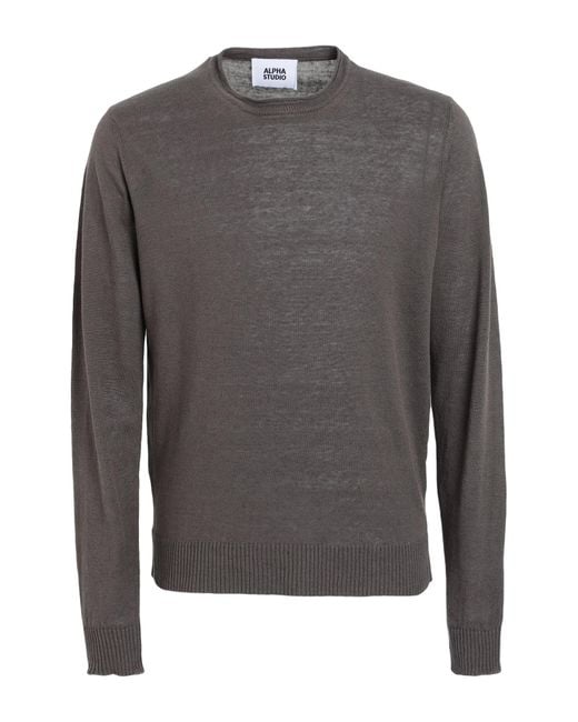 Pullover di Alpha Studio in Gray da Uomo