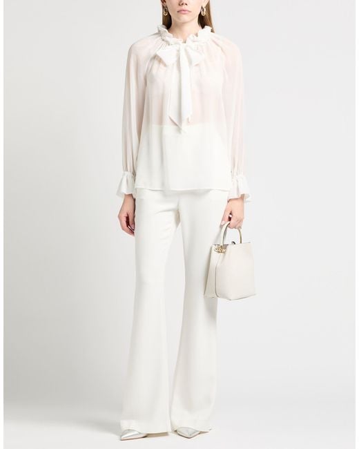 P.A.R.O.S.H. White P.A.R.O..H. Top Polyester