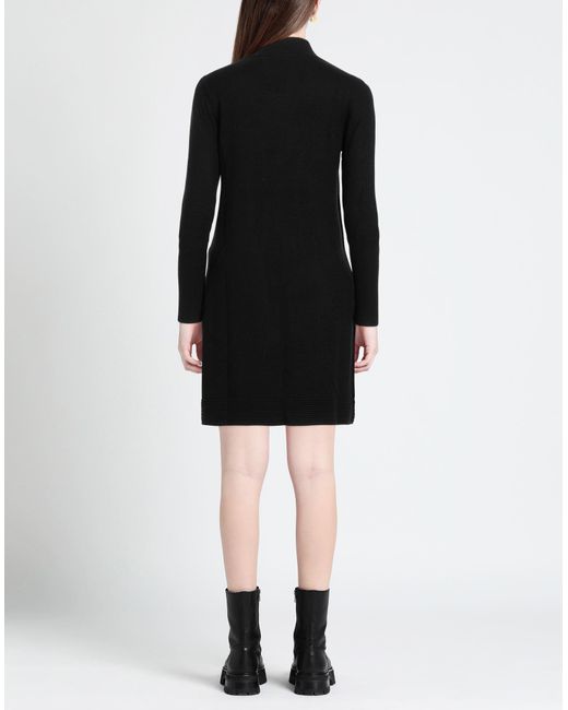 LE COEUR TWINSET Black Mini-Kleid