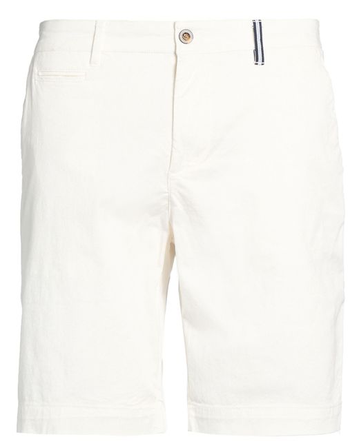 La Martina White Shorts & Bermuda Shorts for men