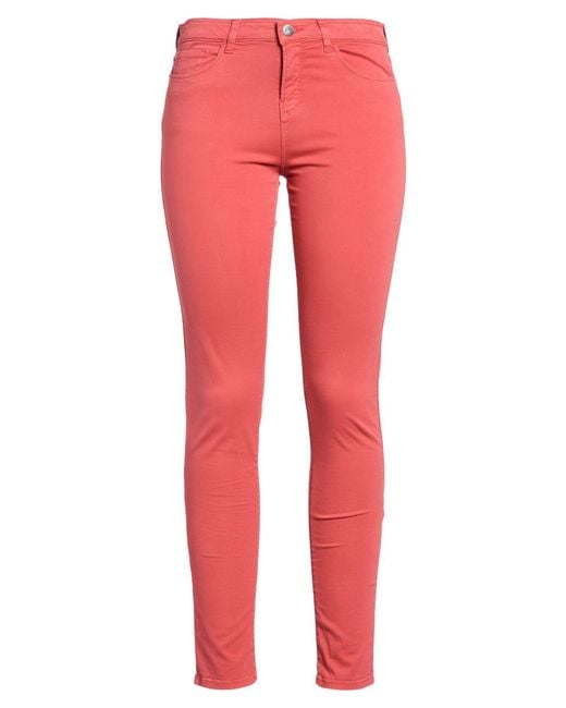 Pantalone di Emporio Armani in Red
