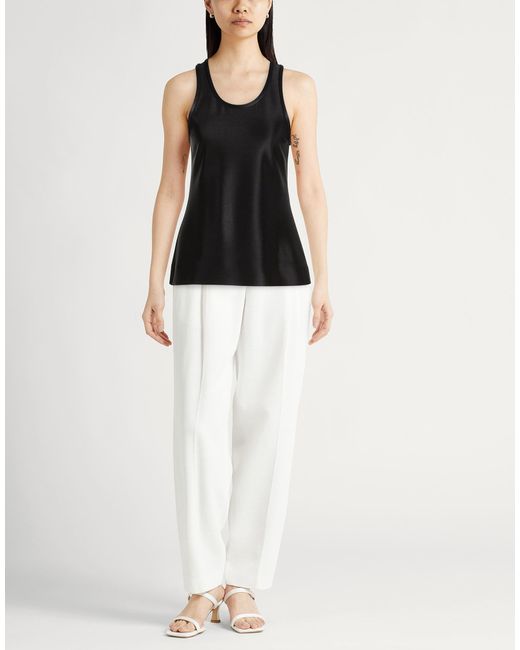 Jil Sander Black Top Viscose, Elastane