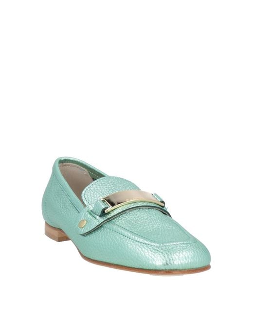 Baldinini Green Loafer