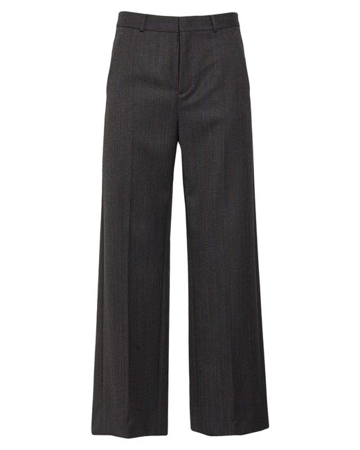 Valentino Garavani Gray Pants Wool for men