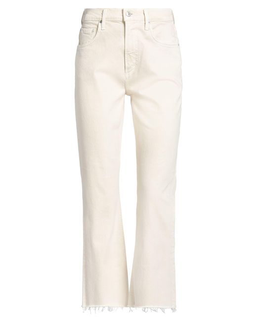 Citizens of Humanity White Jeans Organic Cotton, Viscose, Elastane