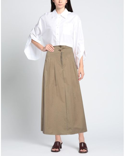 Y's Yohji Yamamoto Natural Maxi Skirt