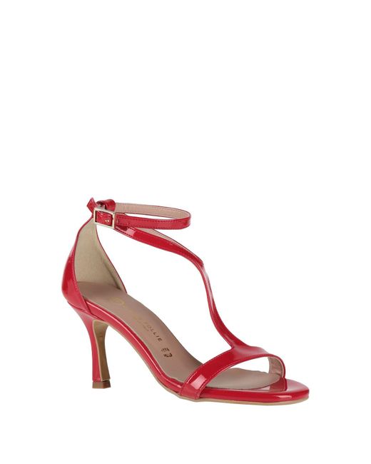 Divine Follie Pink Sandals Textile Fibers