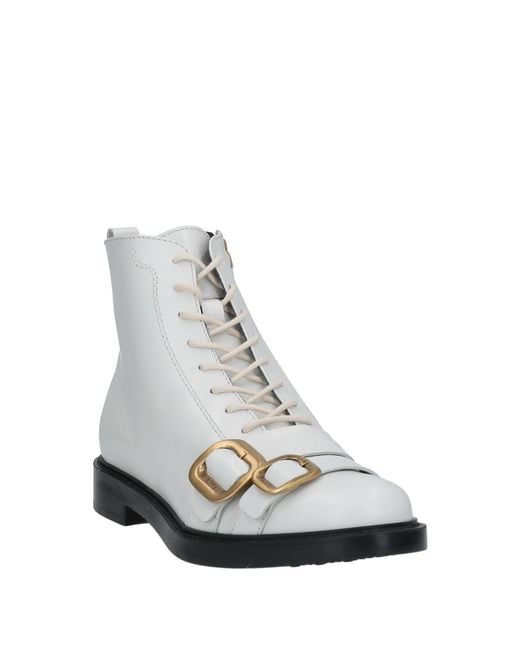 Tod's Gray Ankle Boots