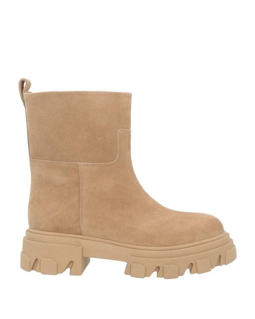 Gia Borghini Natural Ankle Boots