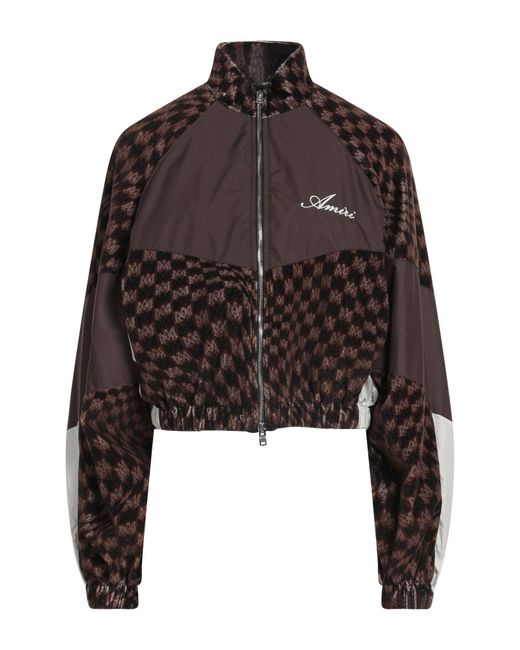 Amiri Brown Jacket Cotton, Polyamide, Polyester