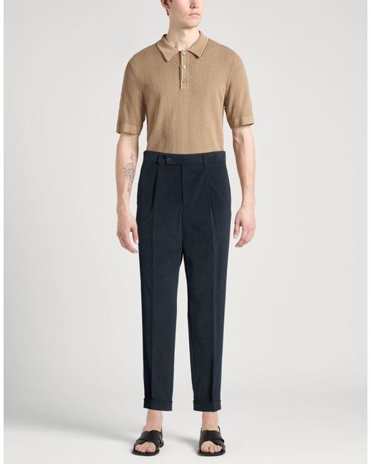 Caruso Blue Trouser for men