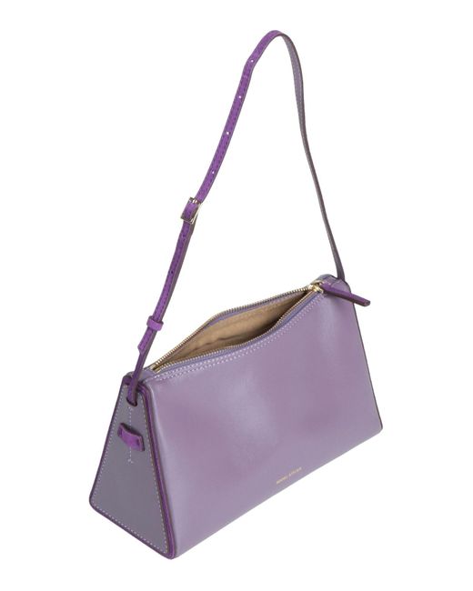 MANU Atelier Purple Shoulder Bag