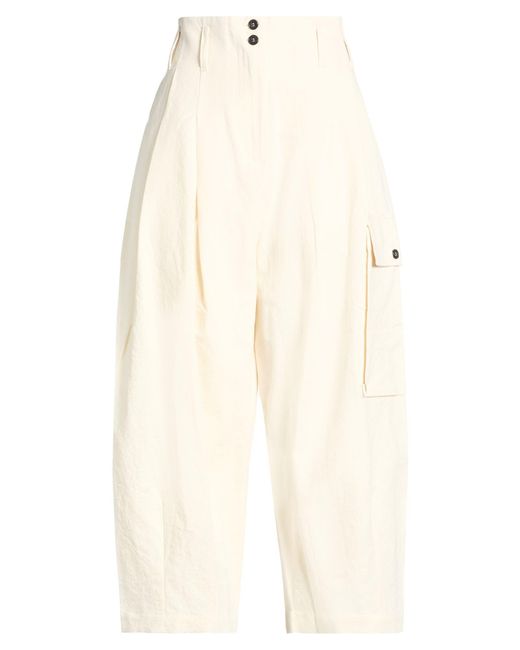 Isabel Benenato Natural Trouser