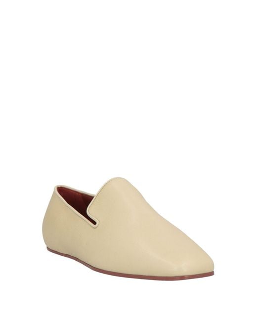 Charles Philip White Cream Loafers Leather