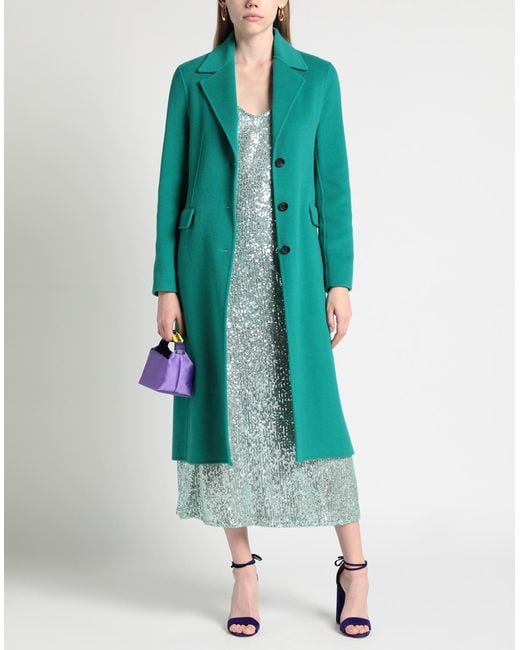 THE NINA STUDIO Green Midi Dress