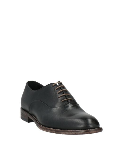 Sutor Mantellassi Black Lace-Up Shoes for men