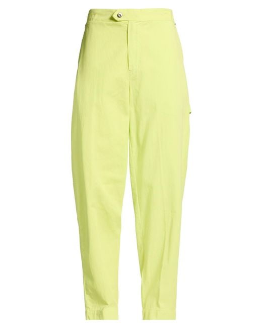 MAISON CRAZY WORKER 3.2 Yellow Pants for men